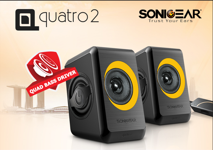 SONICGEAR Quatro 2 2.0 Speaker System