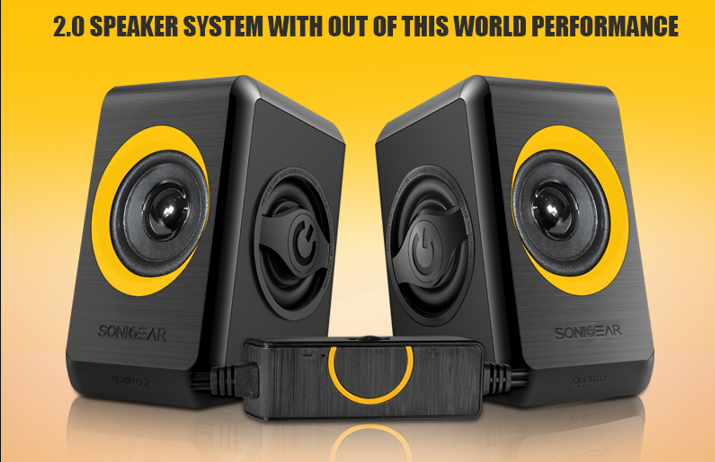 SONICGEAR Quatro 2 2.0 Speaker System