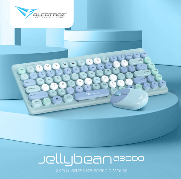 Alcatroz JellyBean A3000 Wireless and Bluetooth Combo