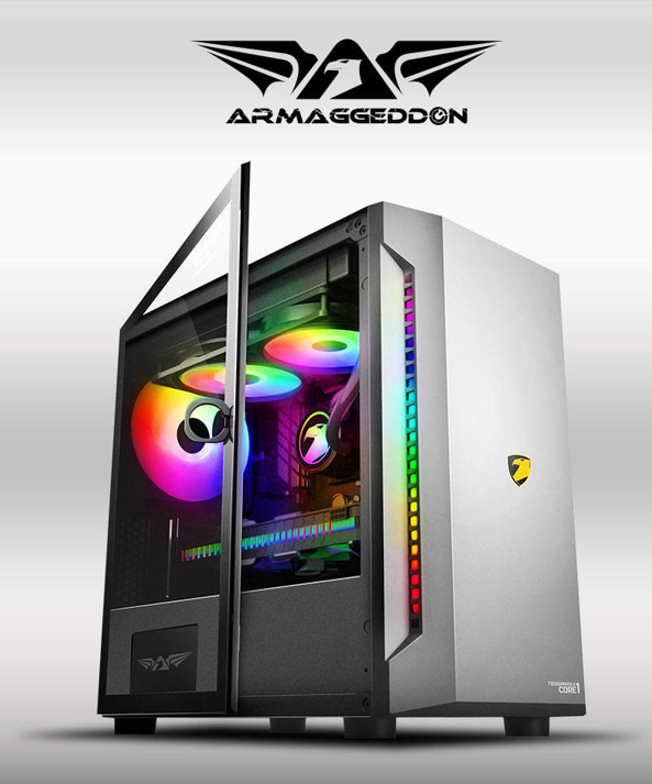 Armaggeddon Tessaraxx Core 1 Air Micro-ATX Gaming Case