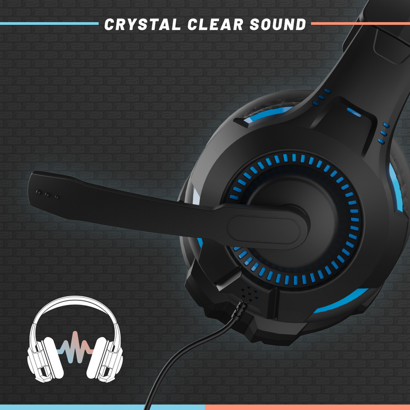 Armor3 SoundTac Universal Gaming Headset - Blue/Orange