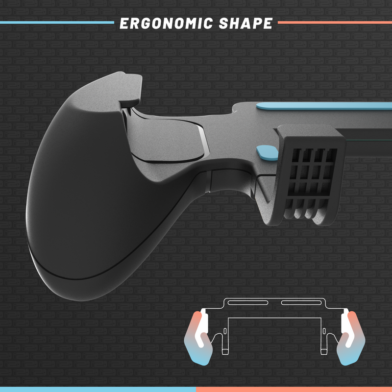 Hyperkin SwiftGrip Pro Ergonomic Grip with Built-In Game Card Storage for Nintendo Switch 2