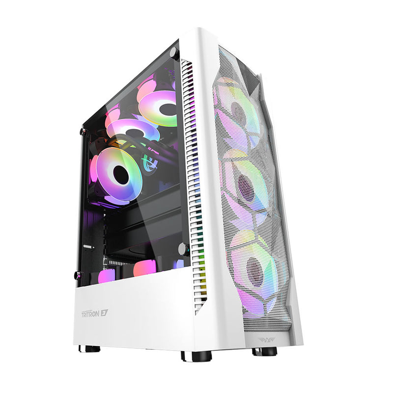Armaggeddon Tritron 3 ATX Gaming Case with 3xARGB Fans