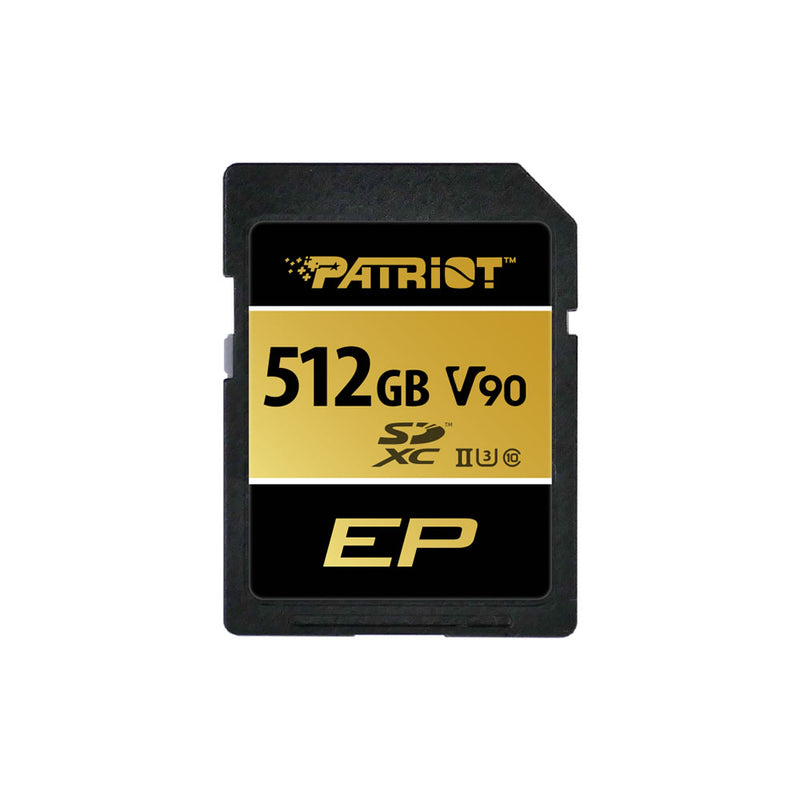 Patriot V90 SDXC UHS-II U3 Class 10 SD Card