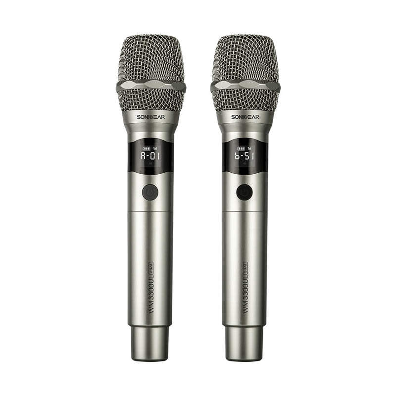 SonicGear WM 3300 UL Dual Professional UHF Wireless Microphone