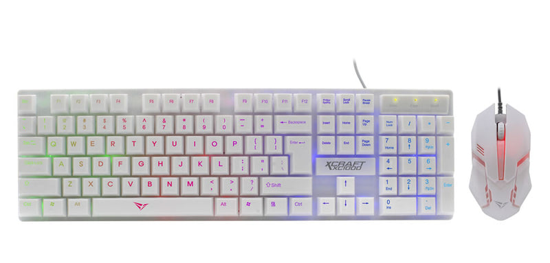 Alcatroz X-Craft XC 1000 Gaming USB Wired Keyboard and Mouse