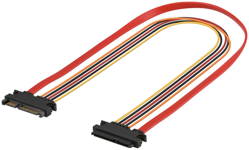 GOOBAY PC SATA Data and Power Extension Cable