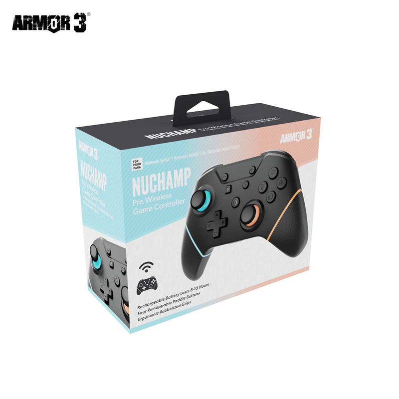 Armor3 NuChamp Wireless Switch Controller - Blue/Orange