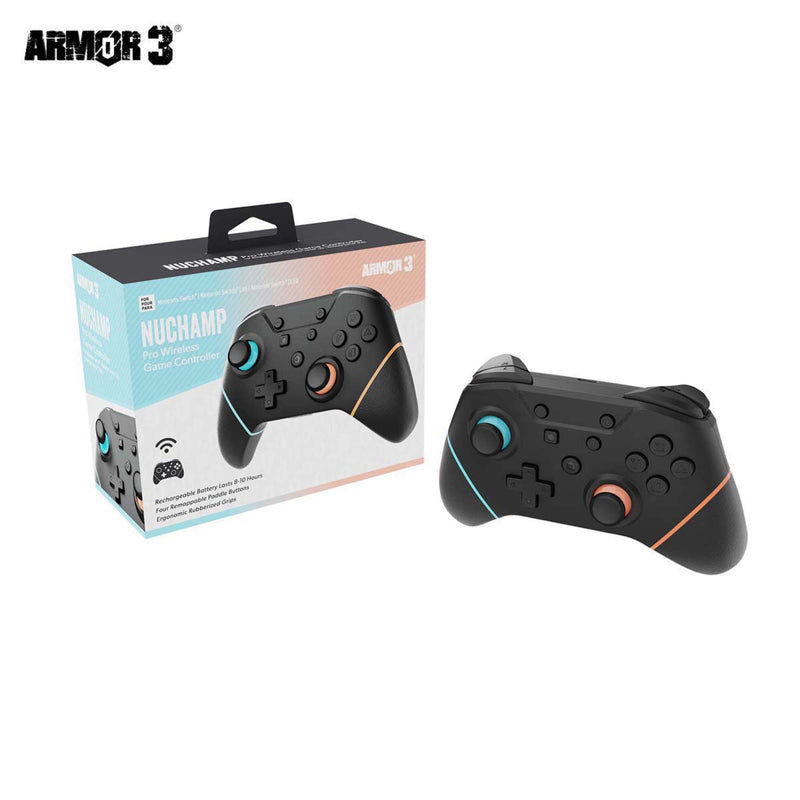 Armor3 NuChamp Wireless Switch Controller - Blue/Orange