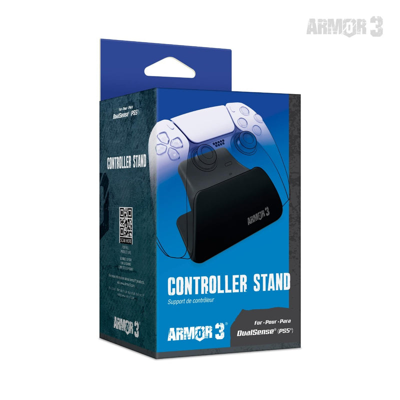 Armor3 DualSense PS5 Controller Stand - Black