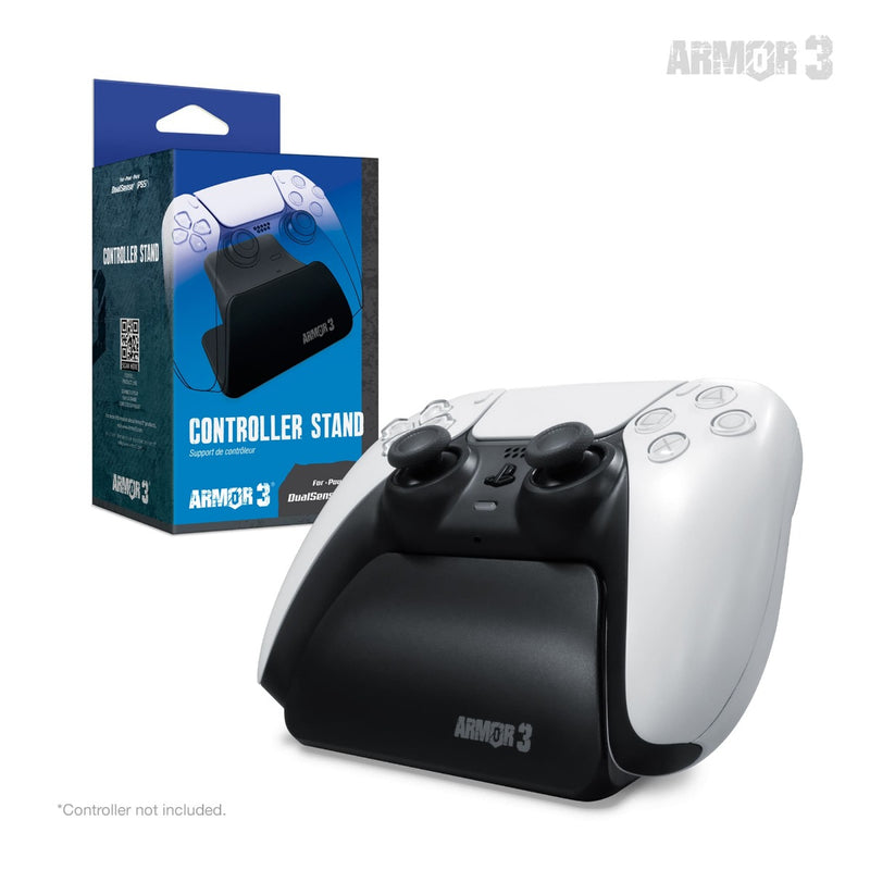 Armor3 DualSense PS5 Controller Stand - Black