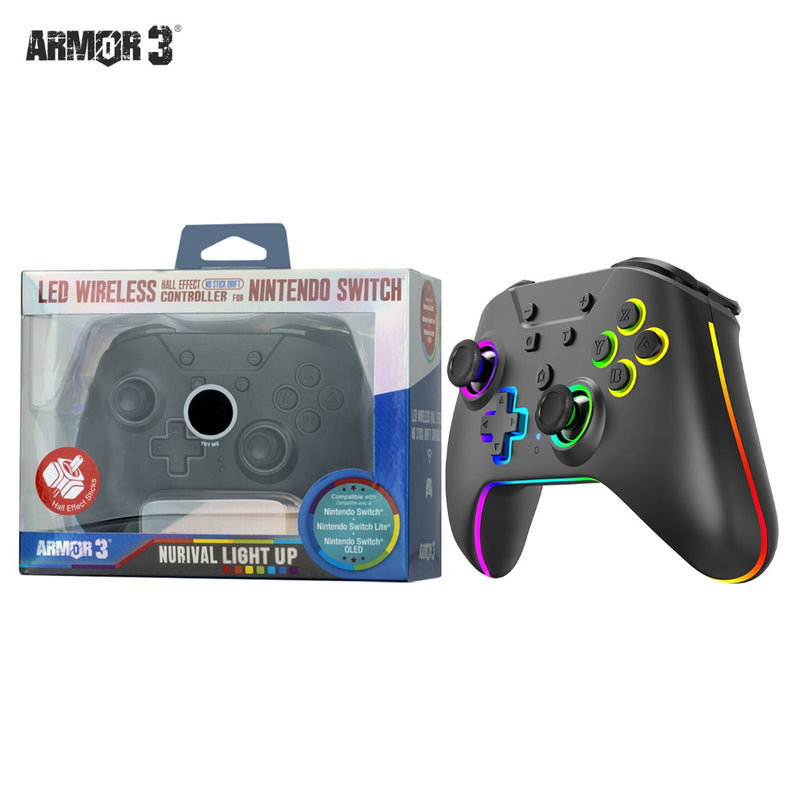 Armor3 NuRival Wireless Hall Effect Stick Game Controller For Switch