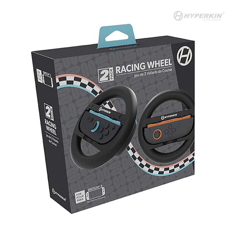 Hyperkin Racing Wheel Set for Nintendo Switch 2 Joy-Cons (2 Pack)