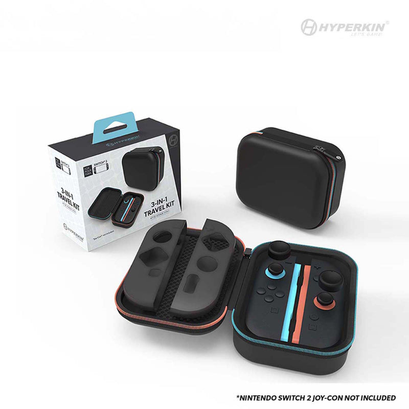 Hyperkin 3-in-1 Travel Kit for Nintendo Switch 2 Joy-Cons
