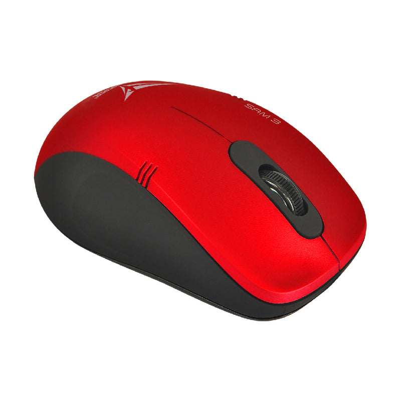 Alcatroz Stealth 3 Wireless Mouse - Metallic Red