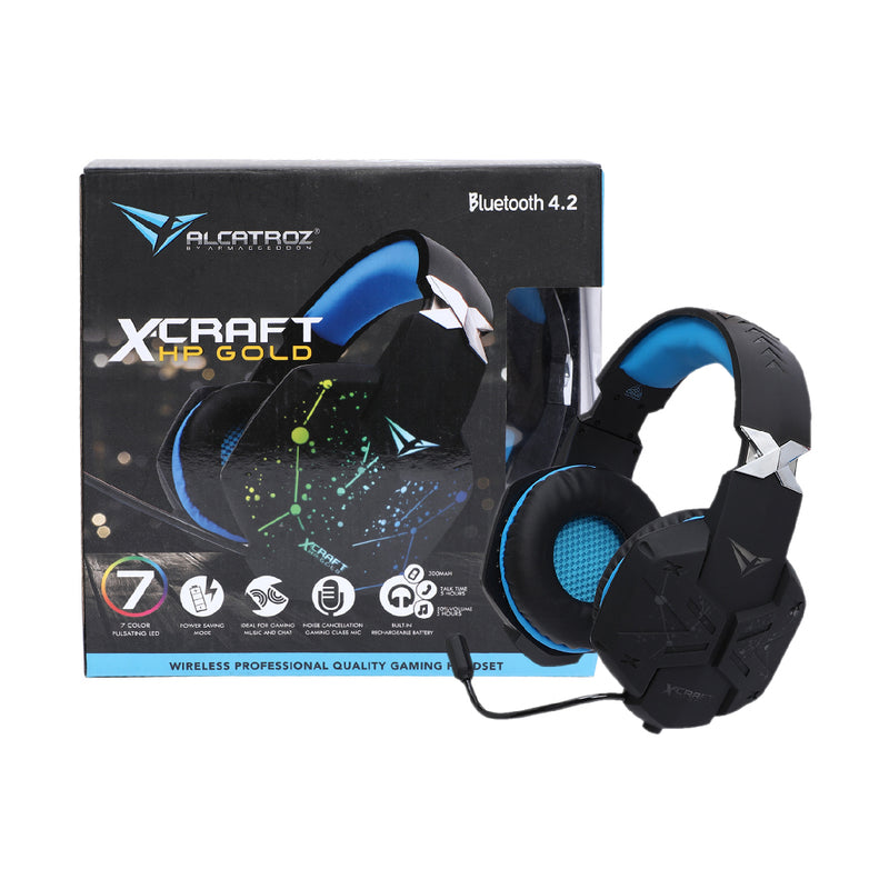Alcatroz X-Craft HP Gold 2000 Bluetooth Gaming Headset