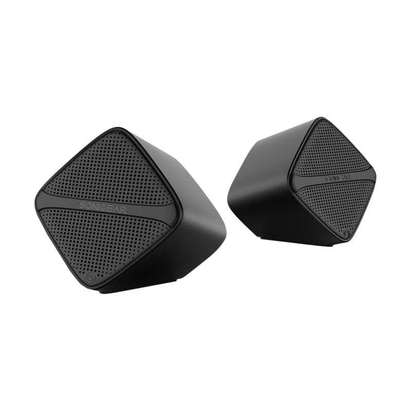 SonicGear Sonicube 2.0 USB powered Speakers - Black