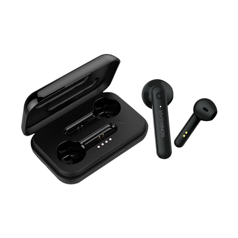 SonicGear Earpump TWS 3+ Bluetooth Earphones - Black