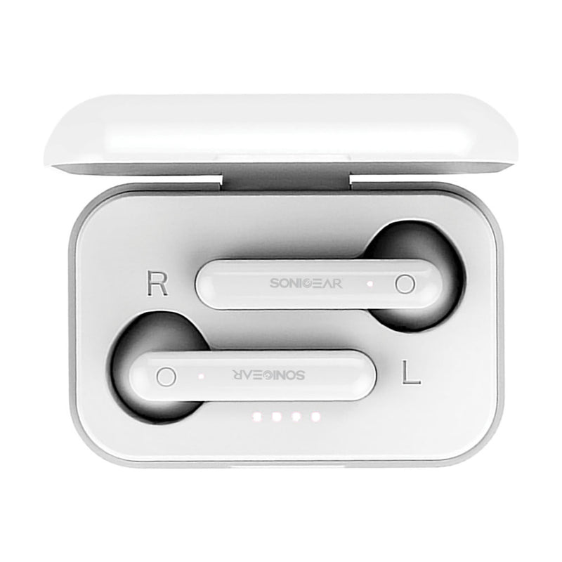 SonicGear Earpump TWS 3+ Bluetooth Earphones - White
