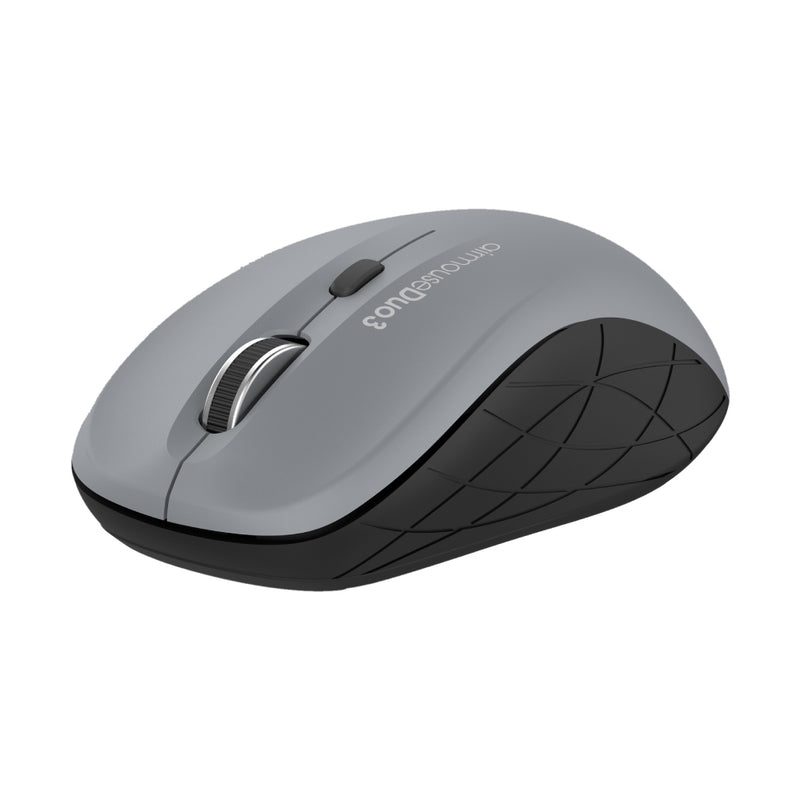 Alcatroz Airmouse Duo 3 Silent Wireless and Bluetooth Mouse - Grey