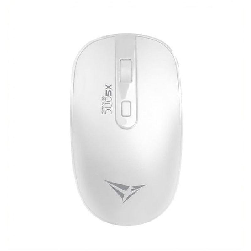 Alcatroz Airmouse Duo 5X Bluetooth and Wireless Mouse - White