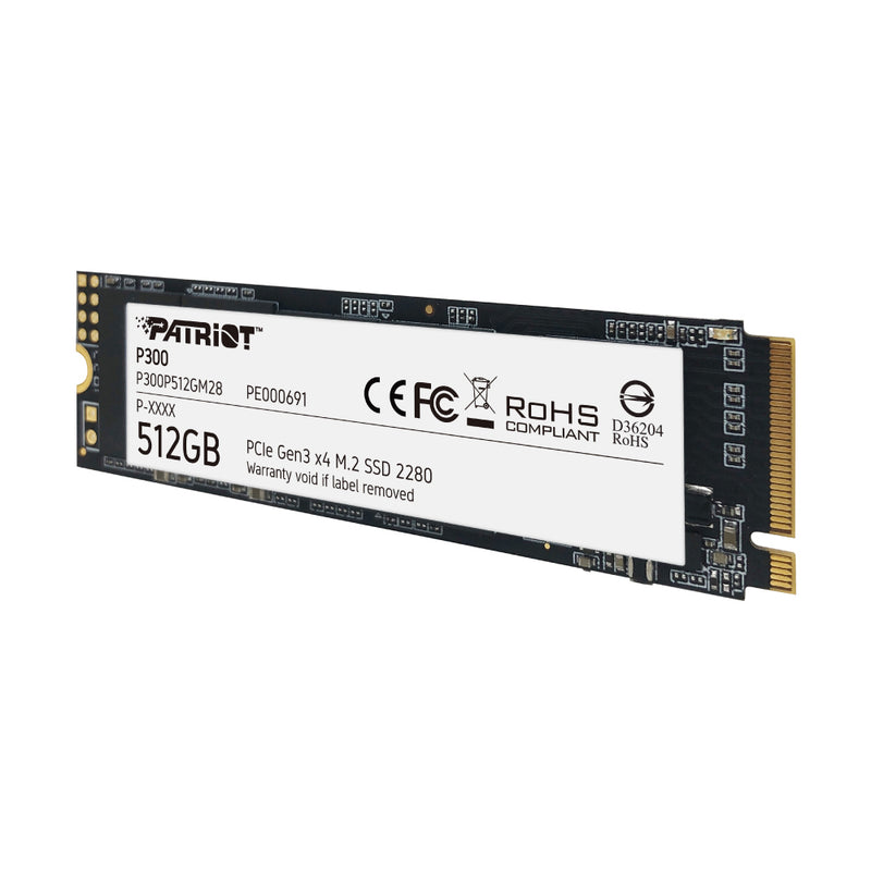 Patriot P300 512GB M.2 PCIe SSD