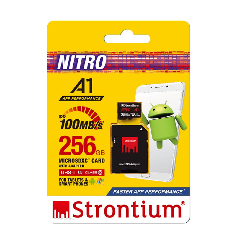 Strontium SRN256GTFU3A1AMemory Card, 256GB