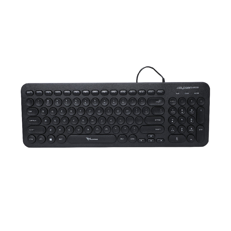 Alcatroz Jellybean U2000 Keyboard and Mouse - Black