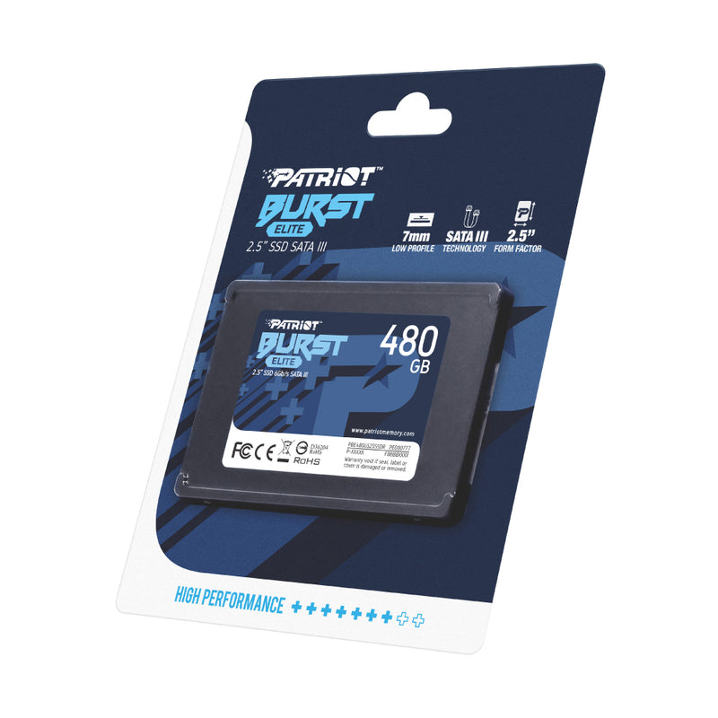 Patriot Burst Elite 480GB 2.5" SATA III SSD 
