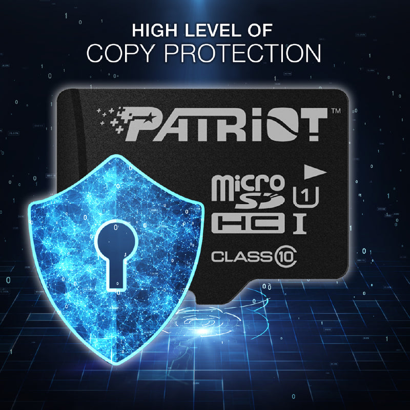 Patriot LX Series C10 microSDHC Card